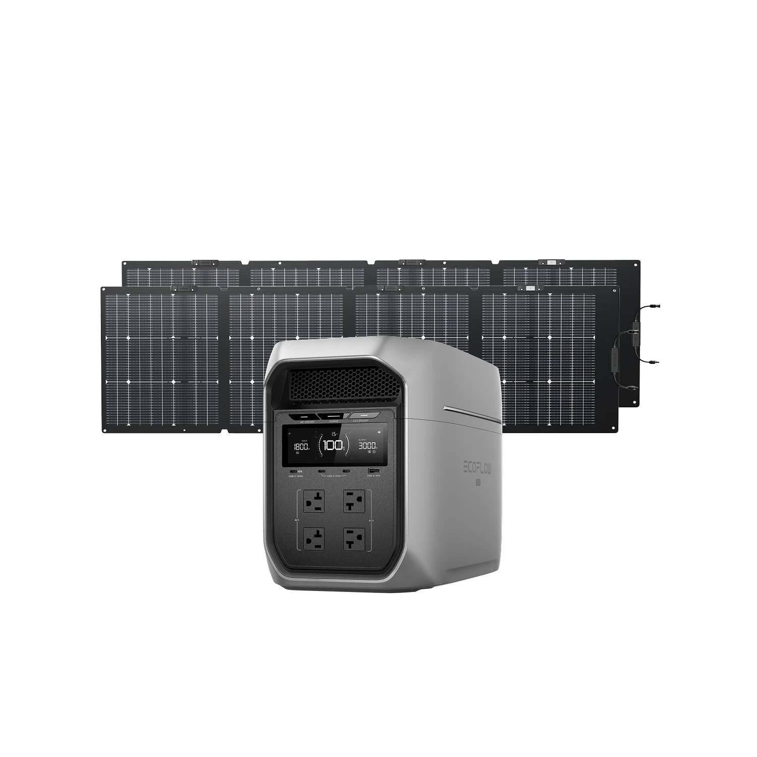 EcoFlow DELTA 3 Max Series Solar Generator (PV220W) - Image 4