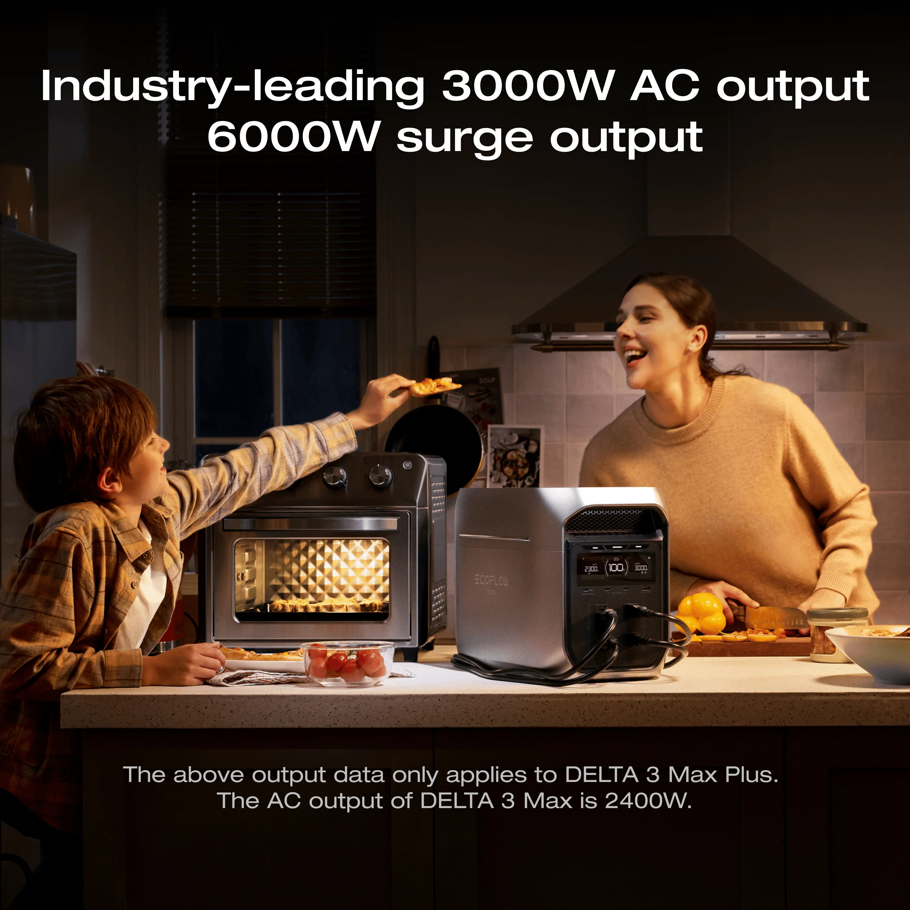 EcoFlow DELTA 3 Max Series Portable Power Station (2048Wh) - Image 9