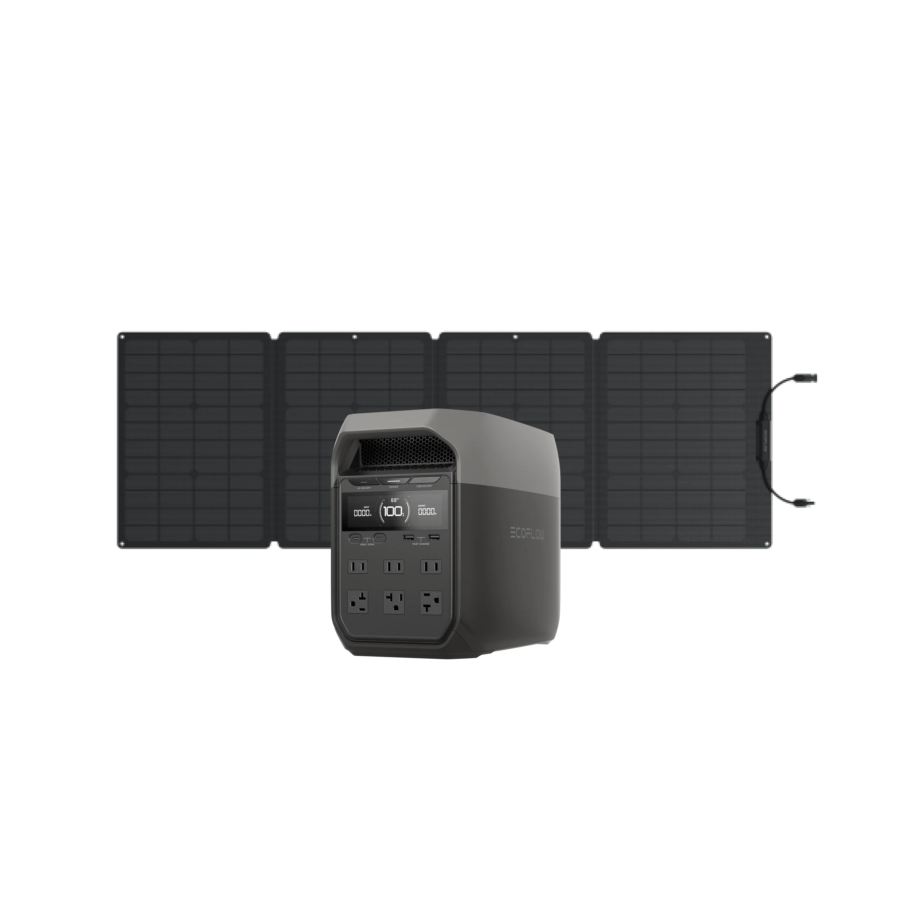 EcoFlow DELTA 3 Solar Generator - Image 2