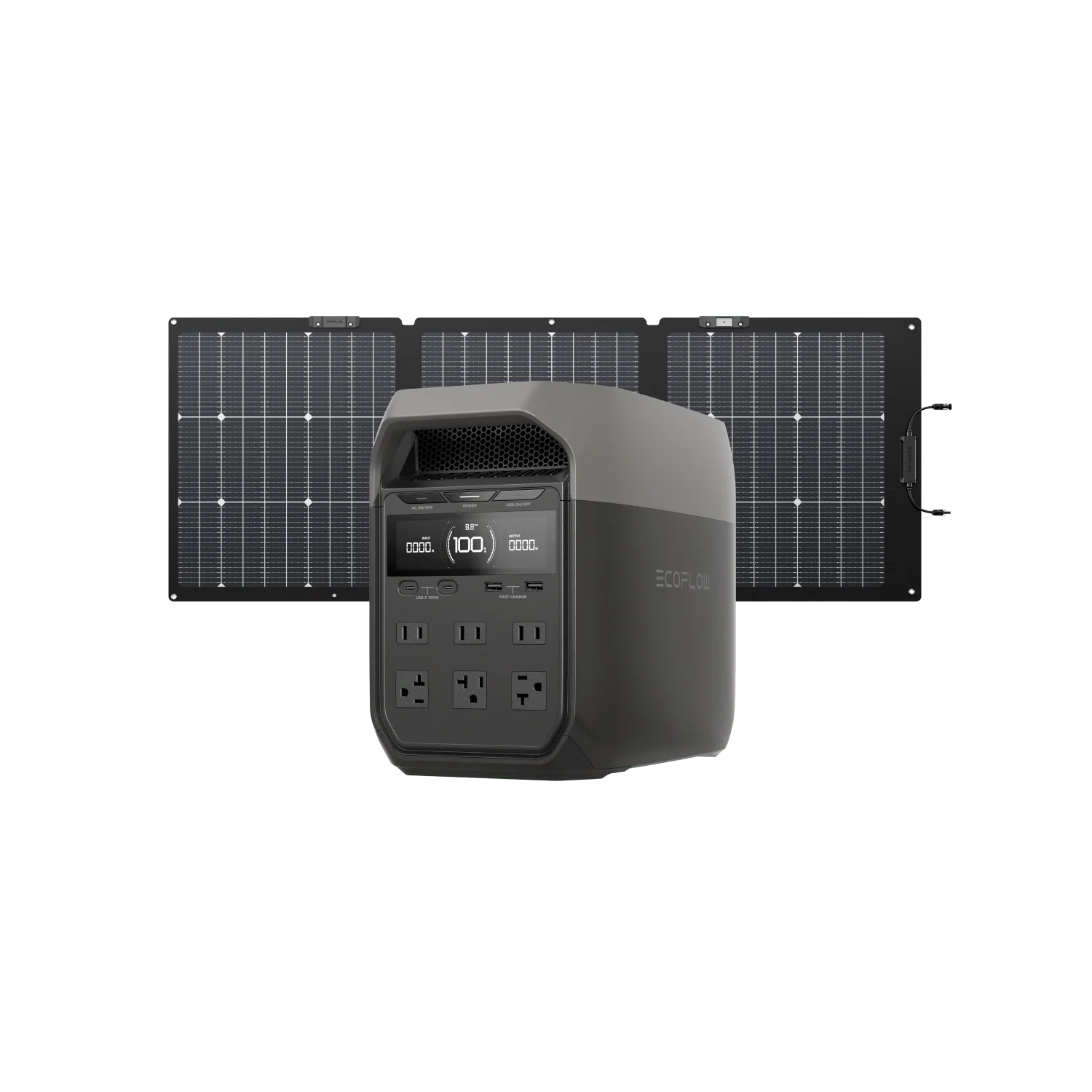 EcoFlow DELTA 3 Solar Generator - Image 3