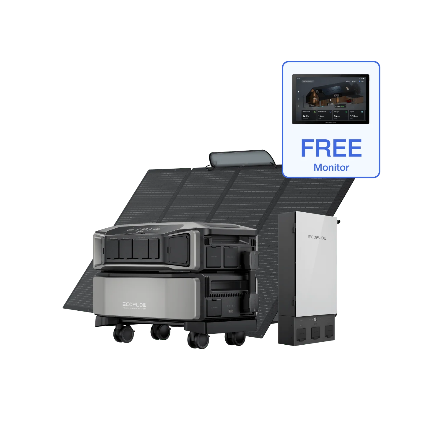 EcoFlow DELTA Pro Ultra + Smart Home Panel 2 + 400W Portable Solar Panel + Free Monitor (Web Exclusive) - Image 7
