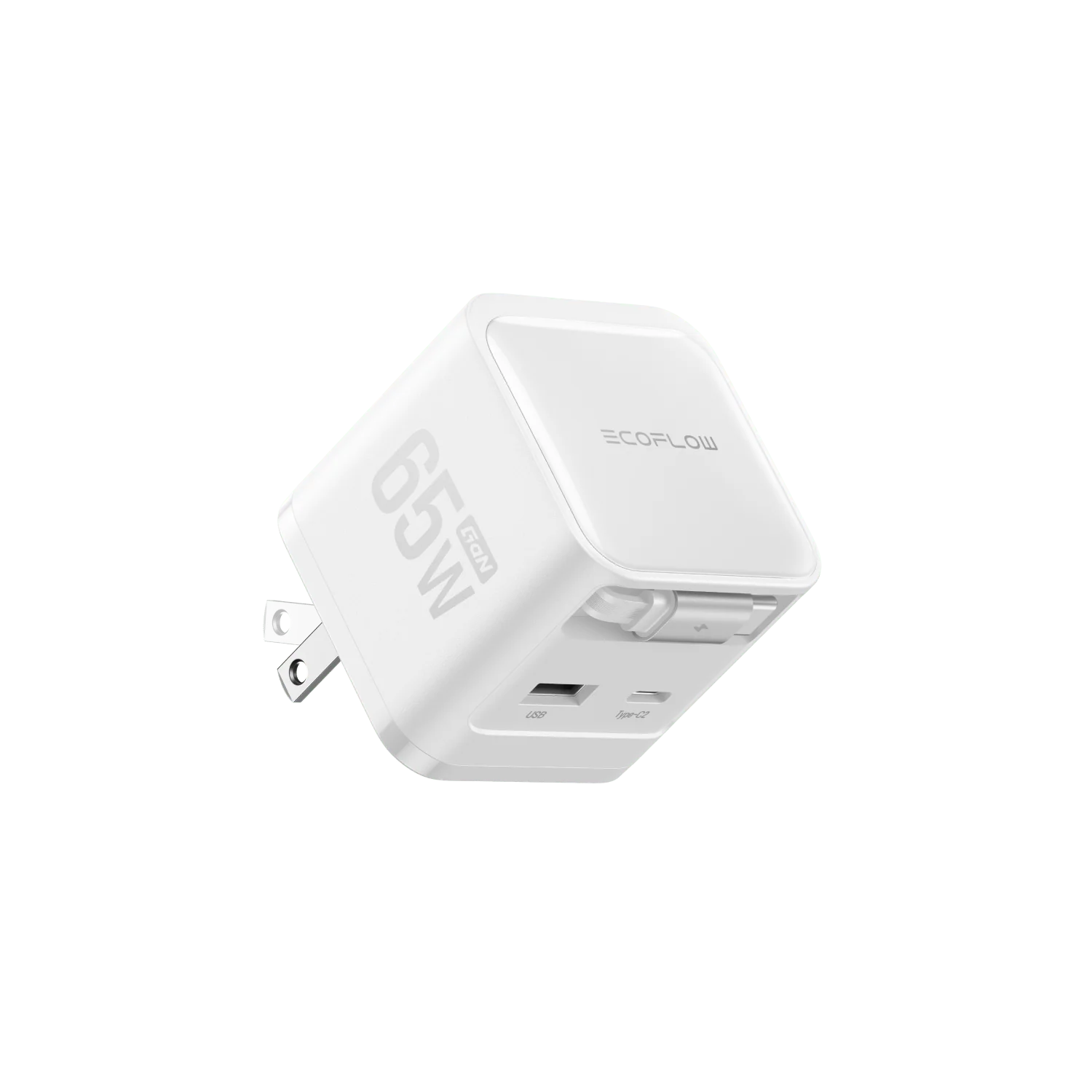 EcoFlow RAPID Charger (65W, Retractable Cable, GaN) - Image 3