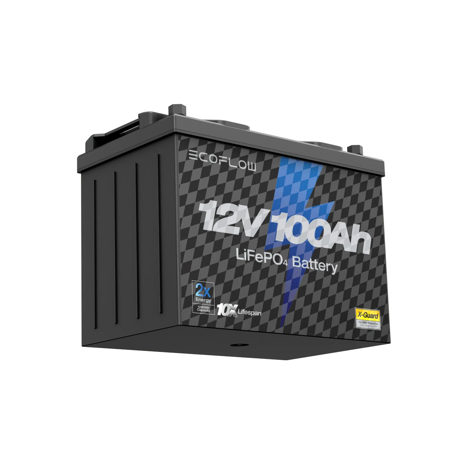 EcoFlow Lithium 12V 100Ah Deep Cycle LiFePO4 Battery - Image 5