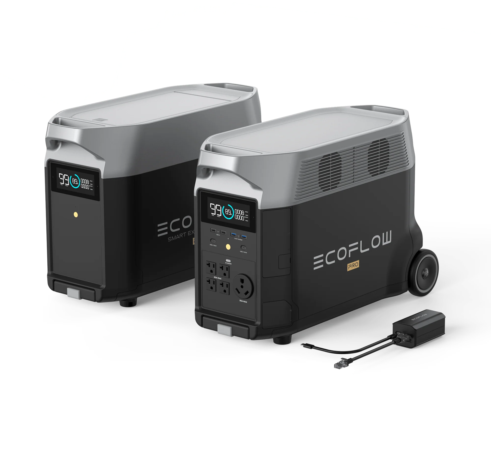 Portable RV & EV Power with EcoFlow DELTA Pro: EcoFlow DELTA Pro + Grounding Adapter - Image 2